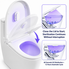 Automatic Toilet Seat Sterilization Device